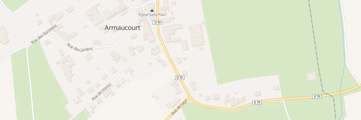 Plan du 39 Gr Grande Rue à Armaucourt