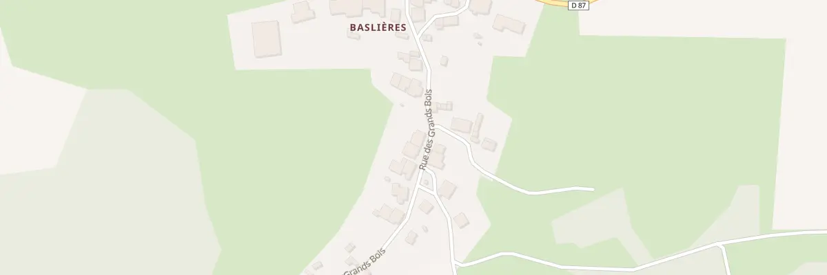Plan du 22 Rue des Grands Bois à Vallerois-le-Bois