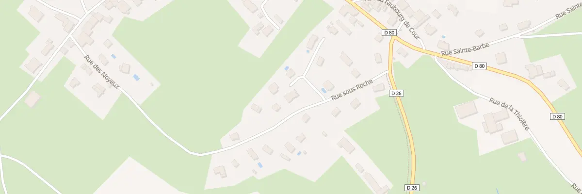 Plan du 5 Rue de la Tour aux Carras à Noroy-le-Bourg