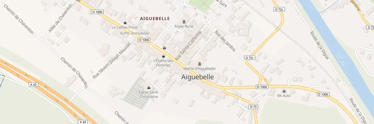 Plan du 5068 Aiguebelle à Val-d’Arc
