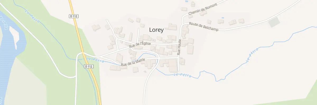 Plan du 5003 Rue de la Mairie à Lorey