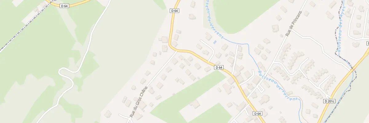 Plan du 30 Rue du gros chêne à Frontenex