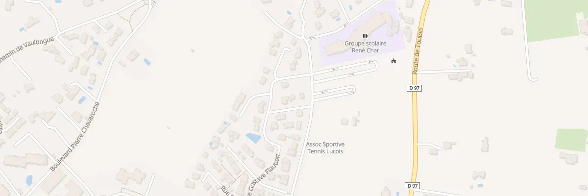 Plan de Av Mendes France au Luc