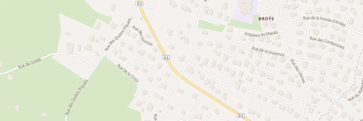 Plan du 540 Rue de profaty à La Roche-sur-Foron