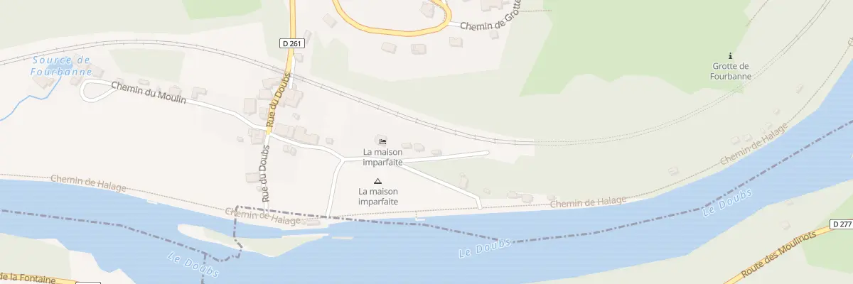 Plan du 7 Che du Tunnel à Fourbanne