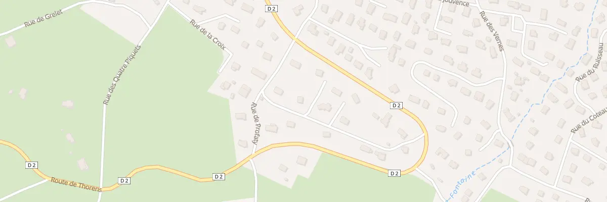 Plan du 687 Rue de profaty à La Roche-sur-Foron