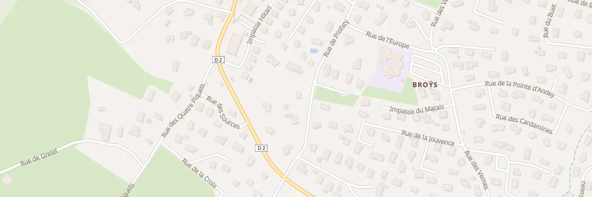 Plan du 452 Rue de profaty à La Roche-sur-Foron