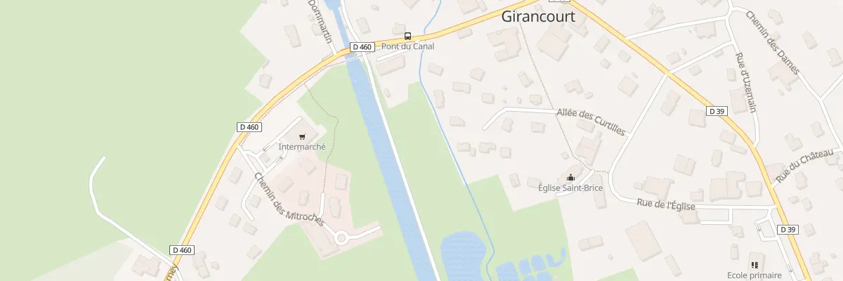 Plan du 163 Rue de Darney à Girancourt