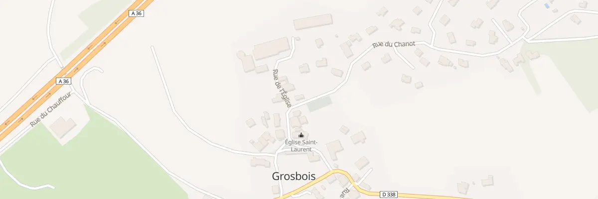 Plan du 10 Pl de l’Eglise à Grosbois