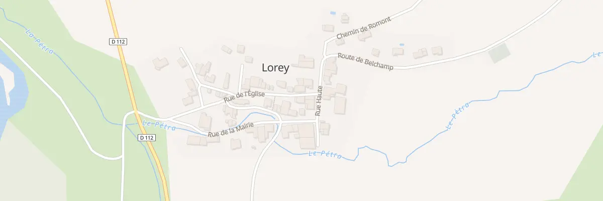 Plan du 14 Rue de l’Eglise à Lorey