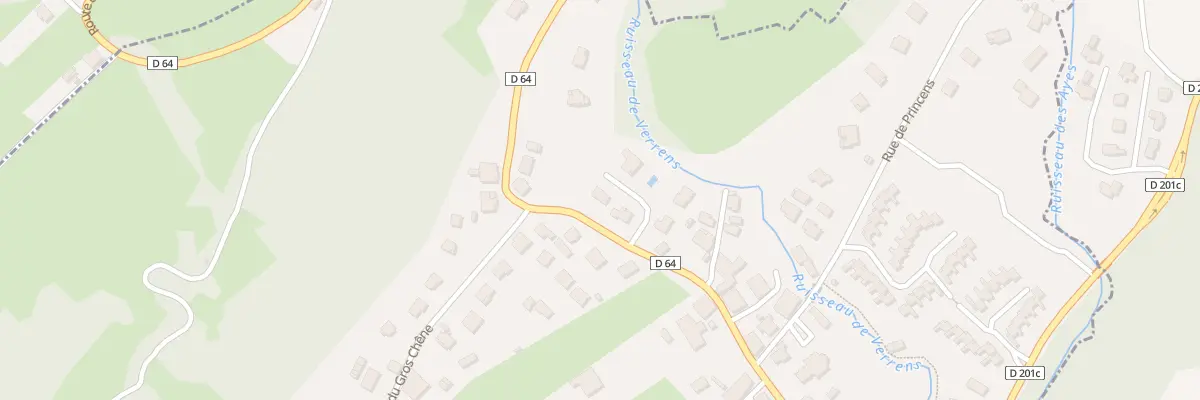 Plan du 3 Imp Clos Fontanet à Frontenex