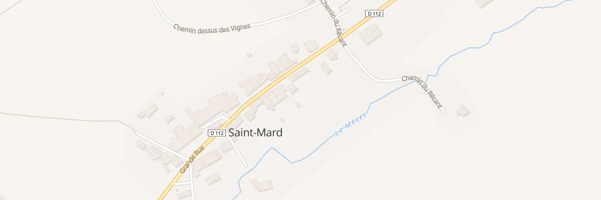 Plan du 22 Grande Rue à Saint-Mard