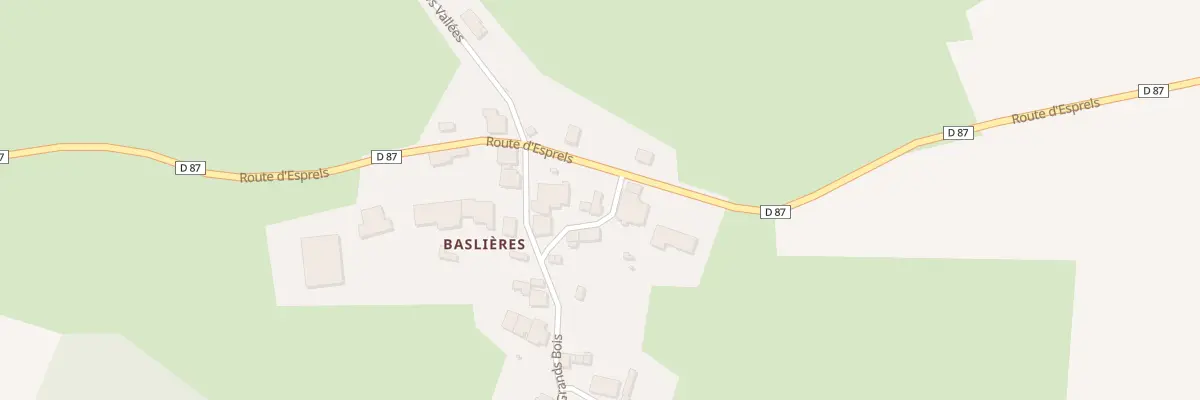 Plan du 7 Rue de l’Ecole à Vallerois-le-Bois