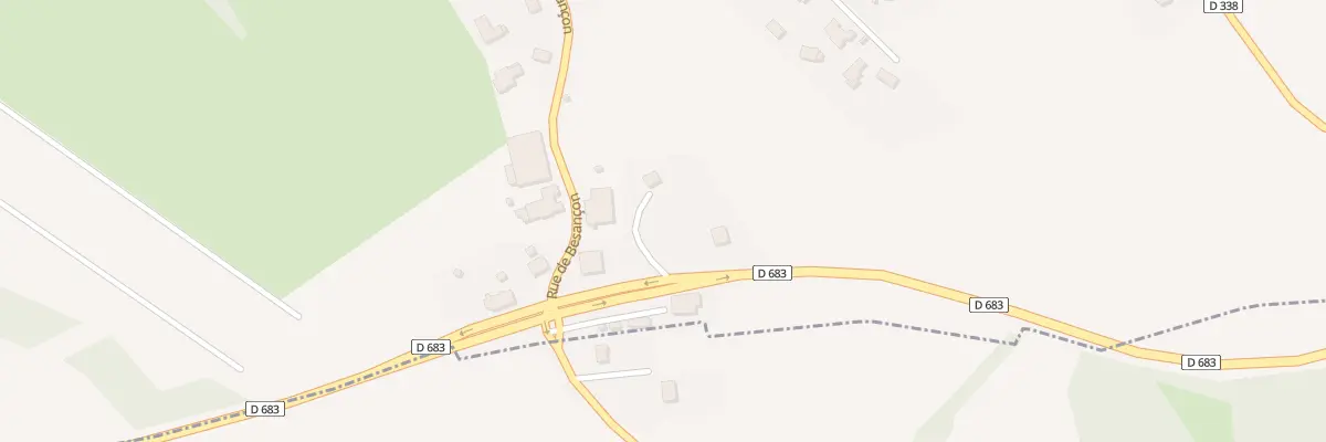 Plan du 5 Rue de Besançon à Grosbois