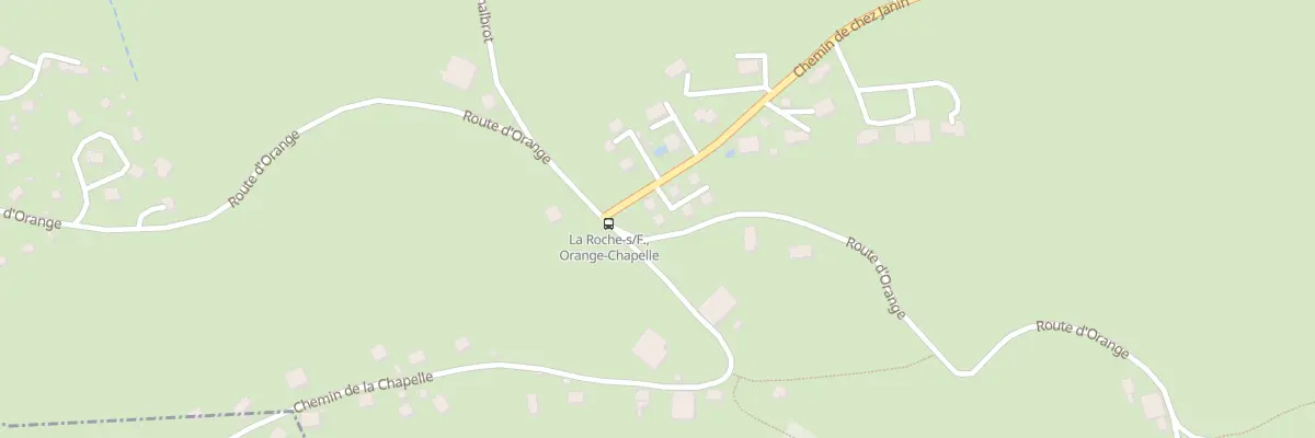 Plan du 32 Che de chez Janin à La Roche-sur-Foron