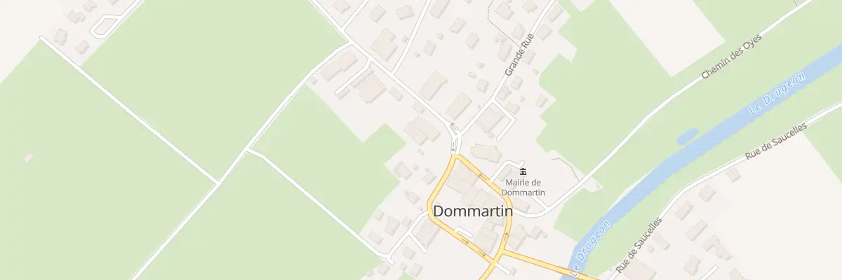 Plan du 13 Gr Grande Rue à Dommartin