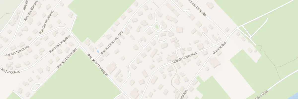 Plan du 12 Imp de la Croix de Mission à Dommartin
