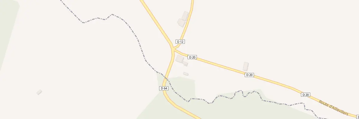 Plan du 5 Près des Censeaux au Clerjus
