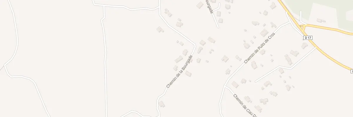 Plan du 618 Che de la Bourgade au Thoronet