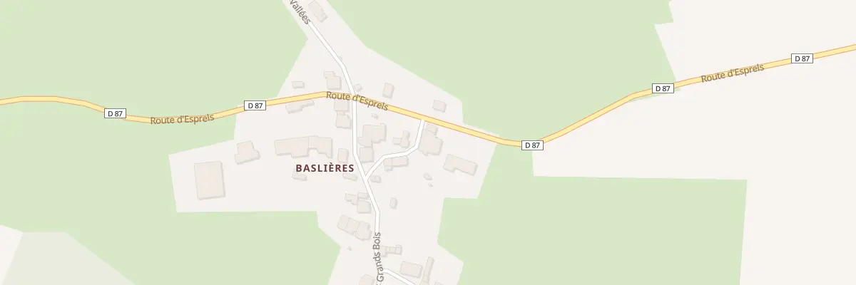 Plan du 6 Rue de l’Ecole à Vallerois-le-Bois