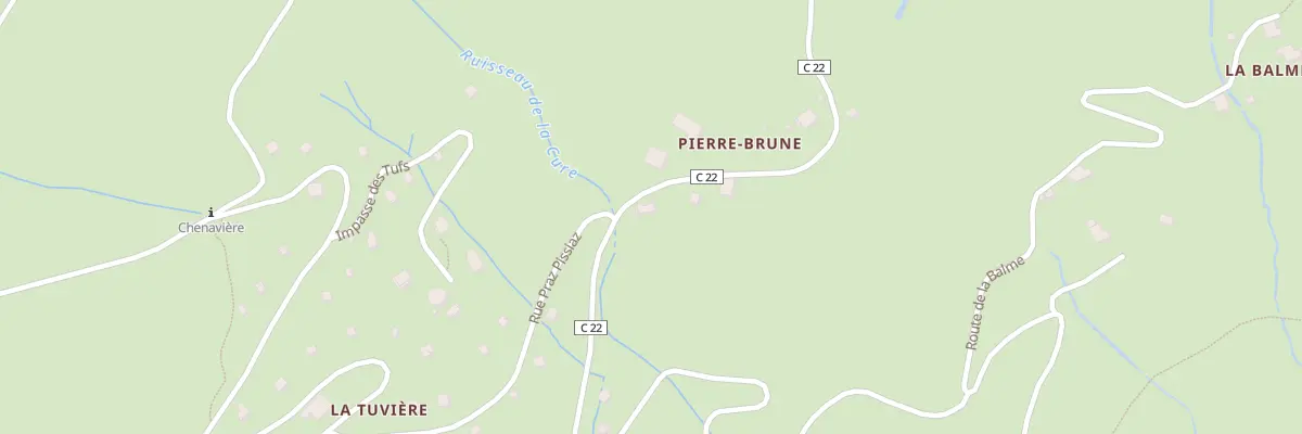 Plan du 5419 Pierre Brune à Jarrier