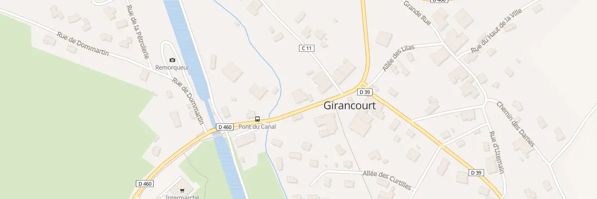Plan du 66 Rue de Darney à Girancourt