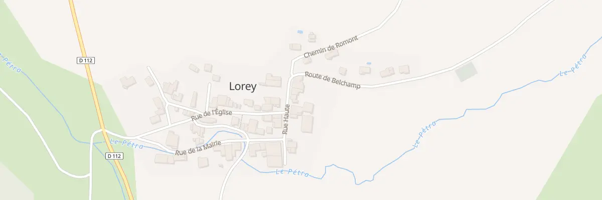 Plan du 6B Rue Haute à Lorey