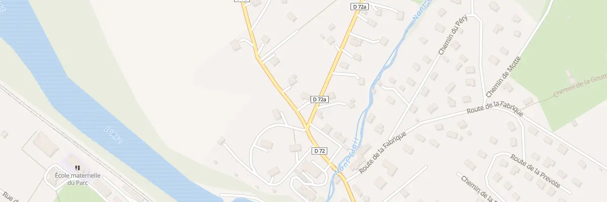 Plan du 6 Rte d’Aiton à Val-d’Arc
