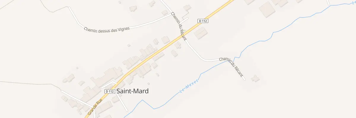 Plan du 28 Grande Rue à Saint-Mard