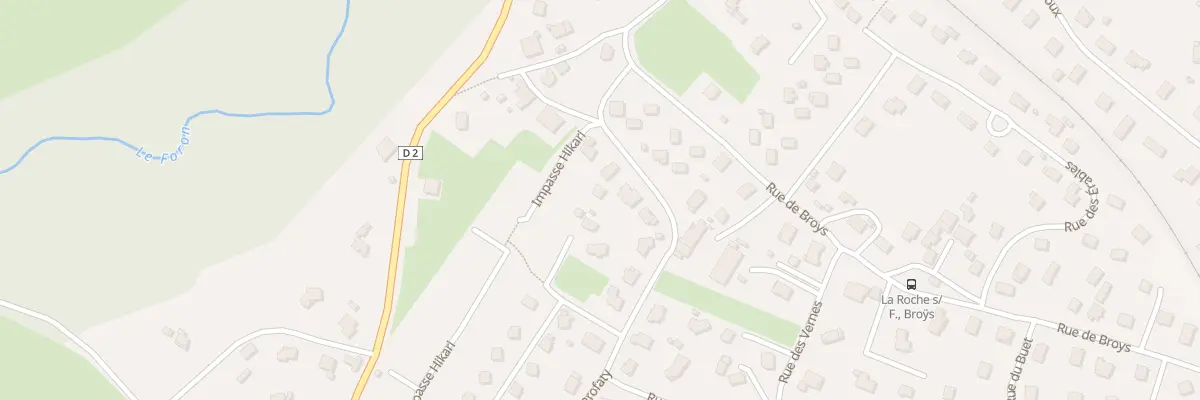 Plan du 76 Rue de profaty à La Roche-sur-Foron
