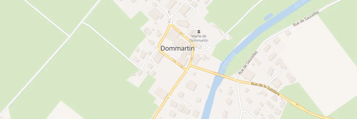 Plan du 2 Grande Rue à Dommartin