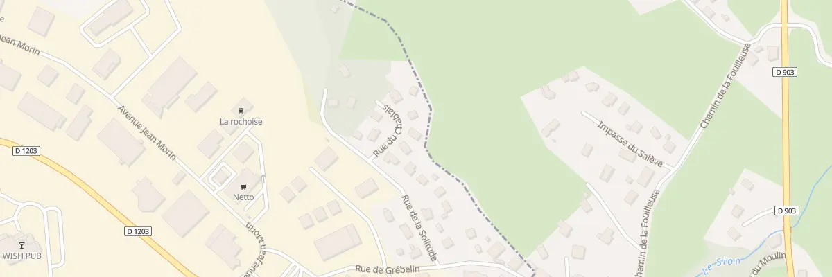 Plan du 50 Rue du chablais à La Roche-sur-Foron