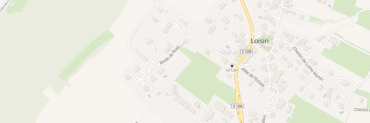 Plan du 255 Rte de Ruaz à Loisin