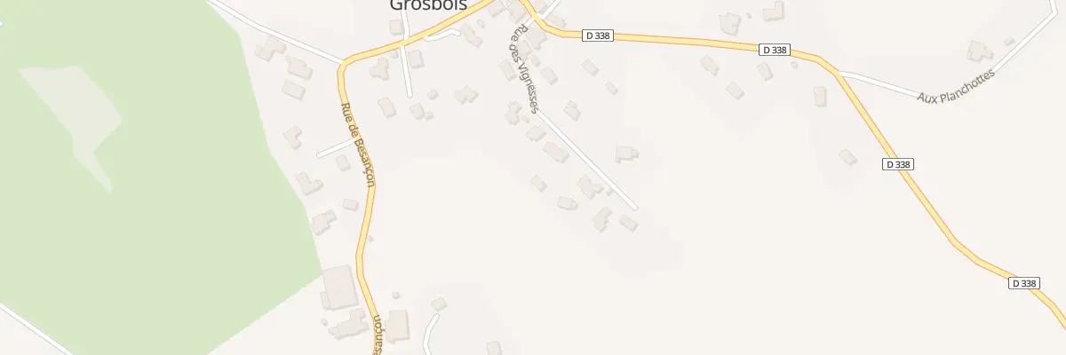 Plan du 12 Rue des Vignesses à Grosbois