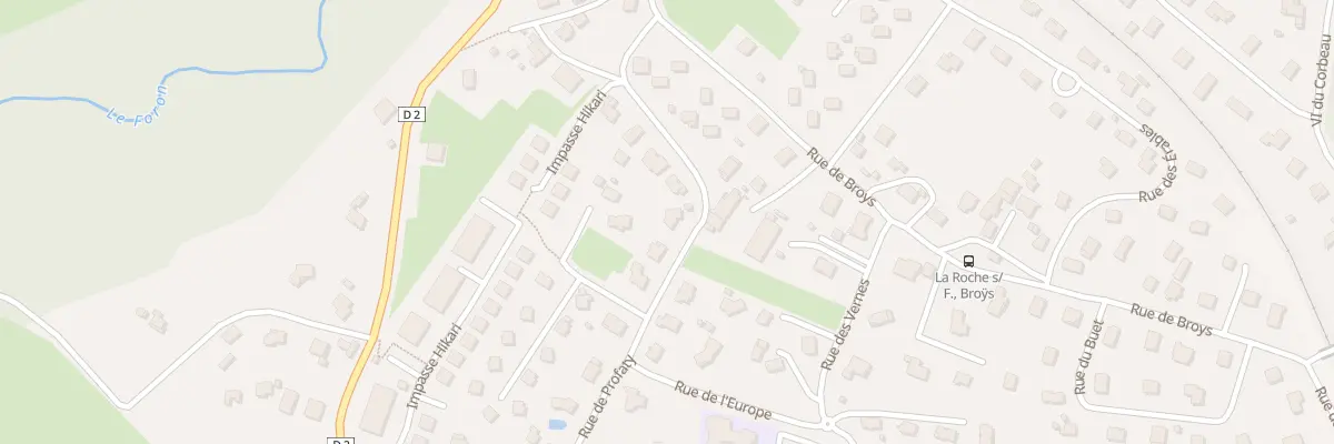 Plan du 202 Rue de profaty à La Roche-sur-Foron