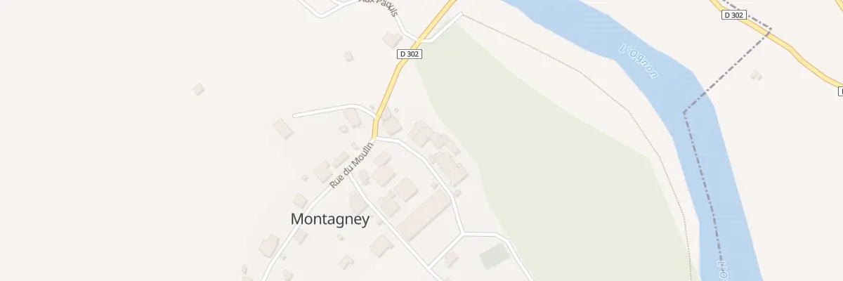 Plan du 3 Rue du Bois Lassus à Montagney-Servigney