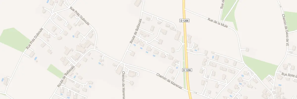 Plan du 451 Rte de Ballavais à Loisin
