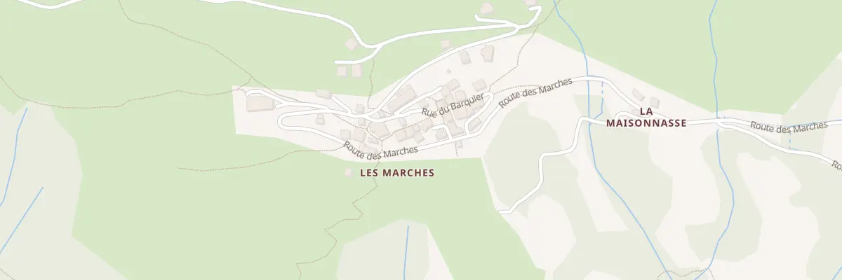 Plan du 1114 Rte des Marches à Orcières