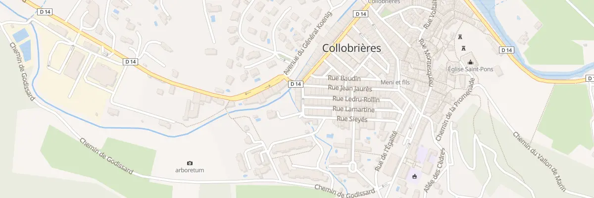 Plan du 4B Crs Louis Blanc à Collobrières