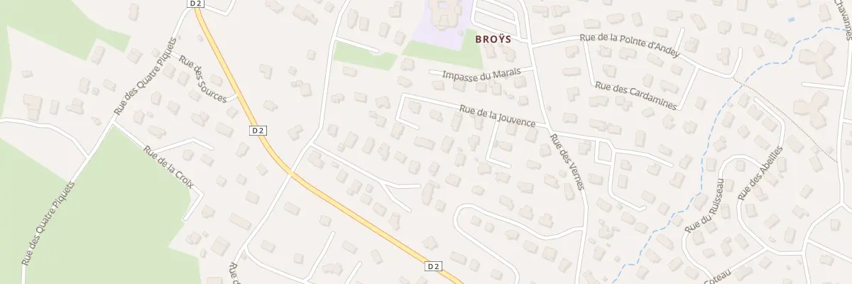 Plan du 171 Rue de la jouvence à La Roche-sur-Foron