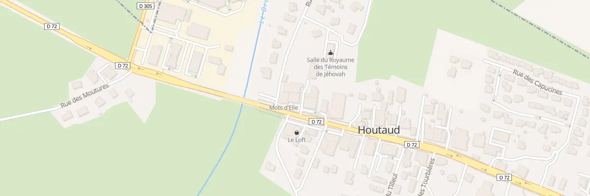 Plan du 38 Gr Grande Rue à Houtaud