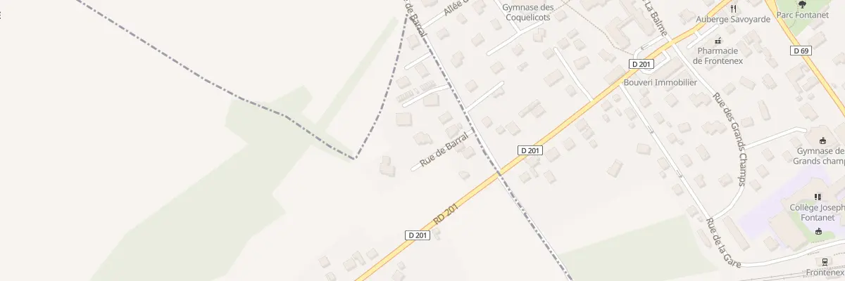 Plan du 57 Rue de Barral à Saint-Vital