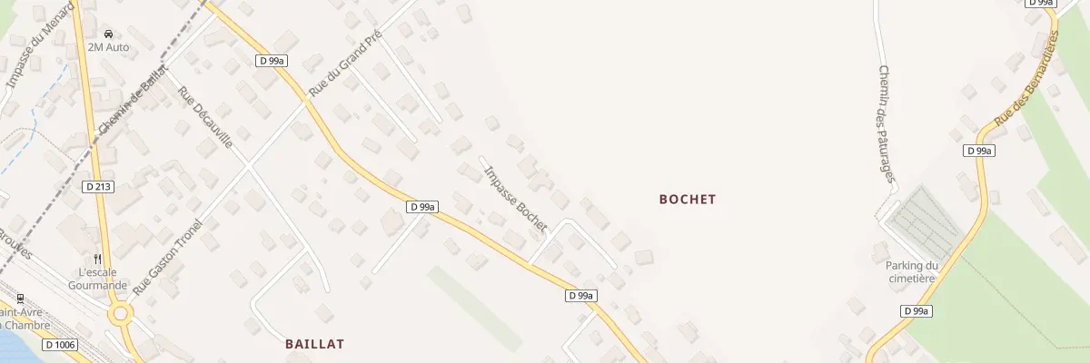 Plan du 29 Imp Bochet à Saint-Avre