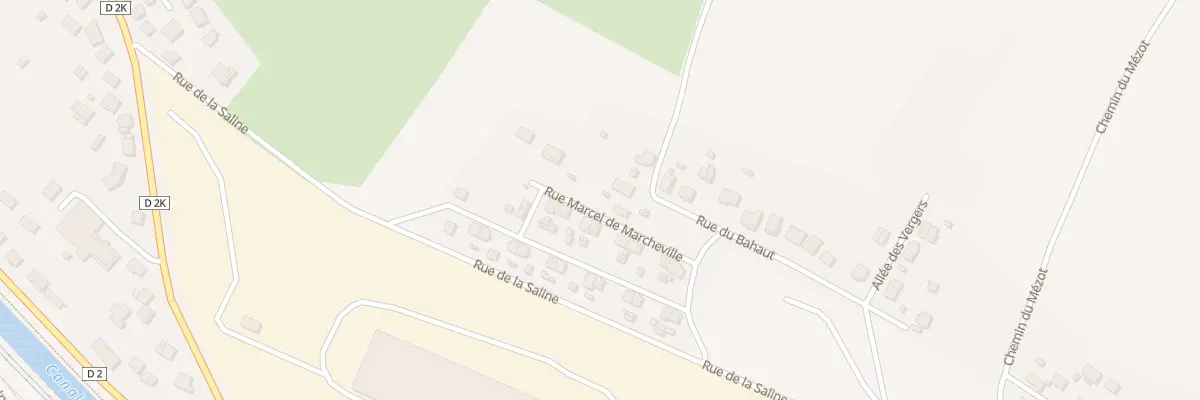 Plan du 6B Rue Marcel de Marcheville à Varangéville