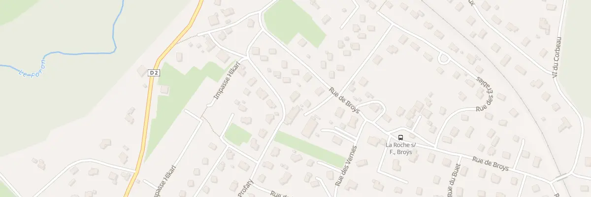 Plan du 165 Rue de profaty à La Roche-sur-Foron