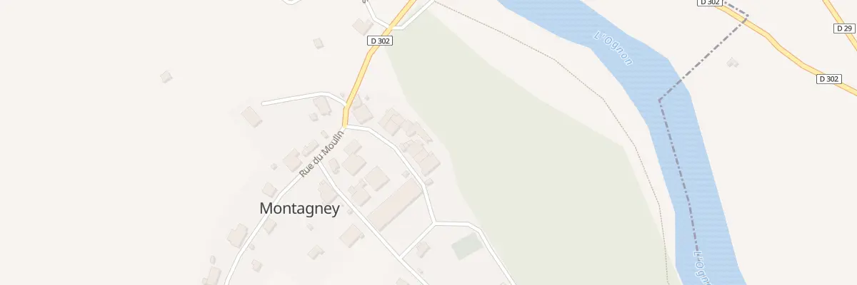 Plan du 9 Rue du Bois Lassus à Montagney-Servigney