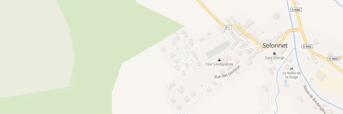 Plan du 7 Les Pouayes à Selonnet