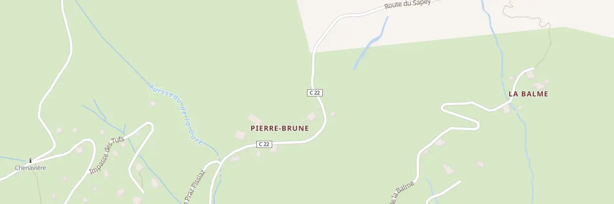 Plan du 465 Rte du Sapey à Jarrier