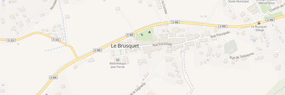 Plan du 345 Rue Principale au Brusquet