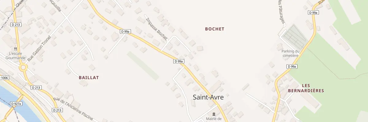 Plan du 323 Rue du Chef-lieu à Saint-Avre